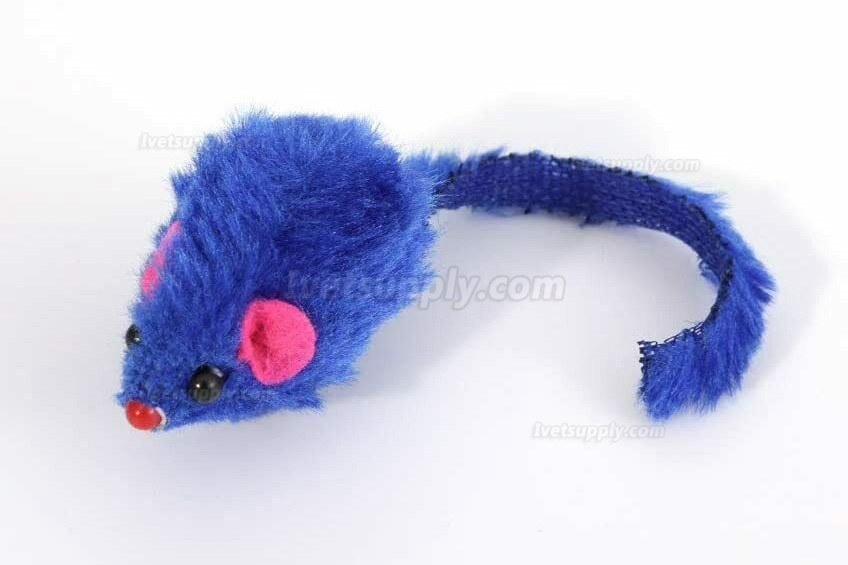 Interactive Cat Toys Mouse Catch Kitten Toy 4x Extra Running Mice Scratching Pad